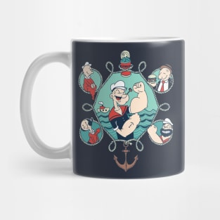 Popeye circles Mug